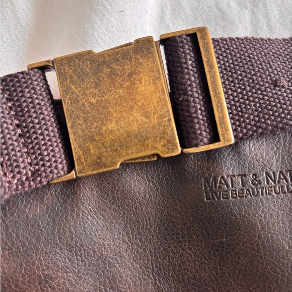 Matt & Nat Red and Black Travel Bag with Adjustable Strap - Picture 4 of 9